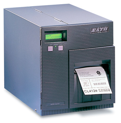 Sato CL412E Barcode Printer