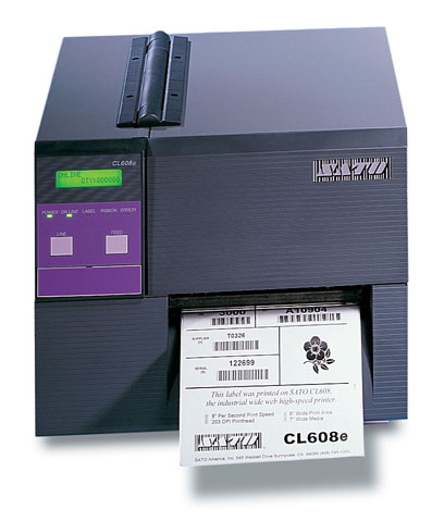 Sato CL608E Barcode Printer