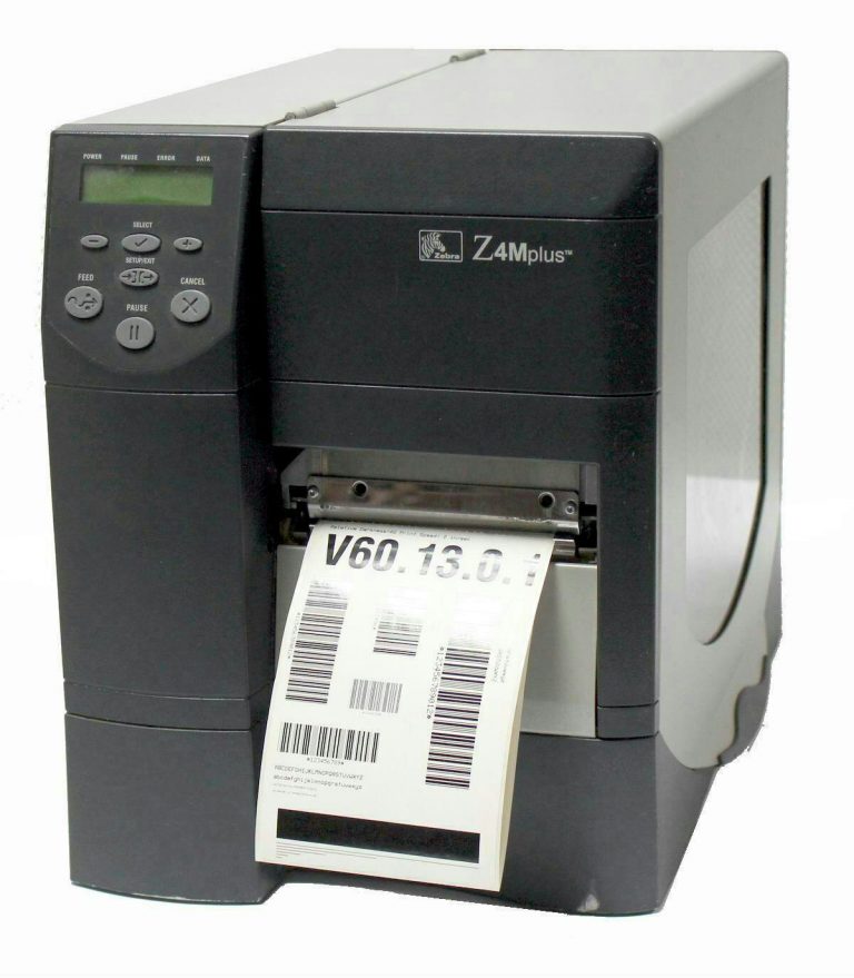 Zebra Z4m Plus Industrial Printer Ivanhoe Group 7682